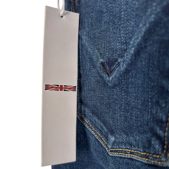 NWT Hudson Jeans Nico Bootcut Midrise Petite Dark Wash See Measurements New - Picture 5 of 10